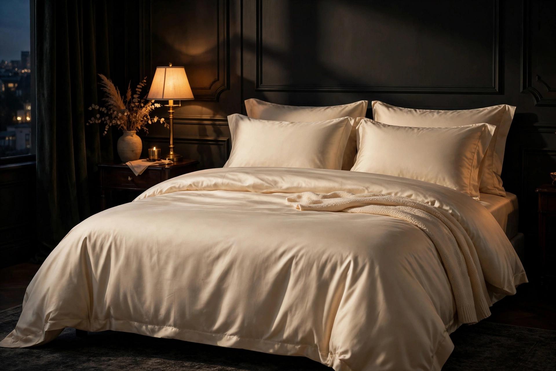 MAAS Apparels luxury sateen bed set — Home Textile collection