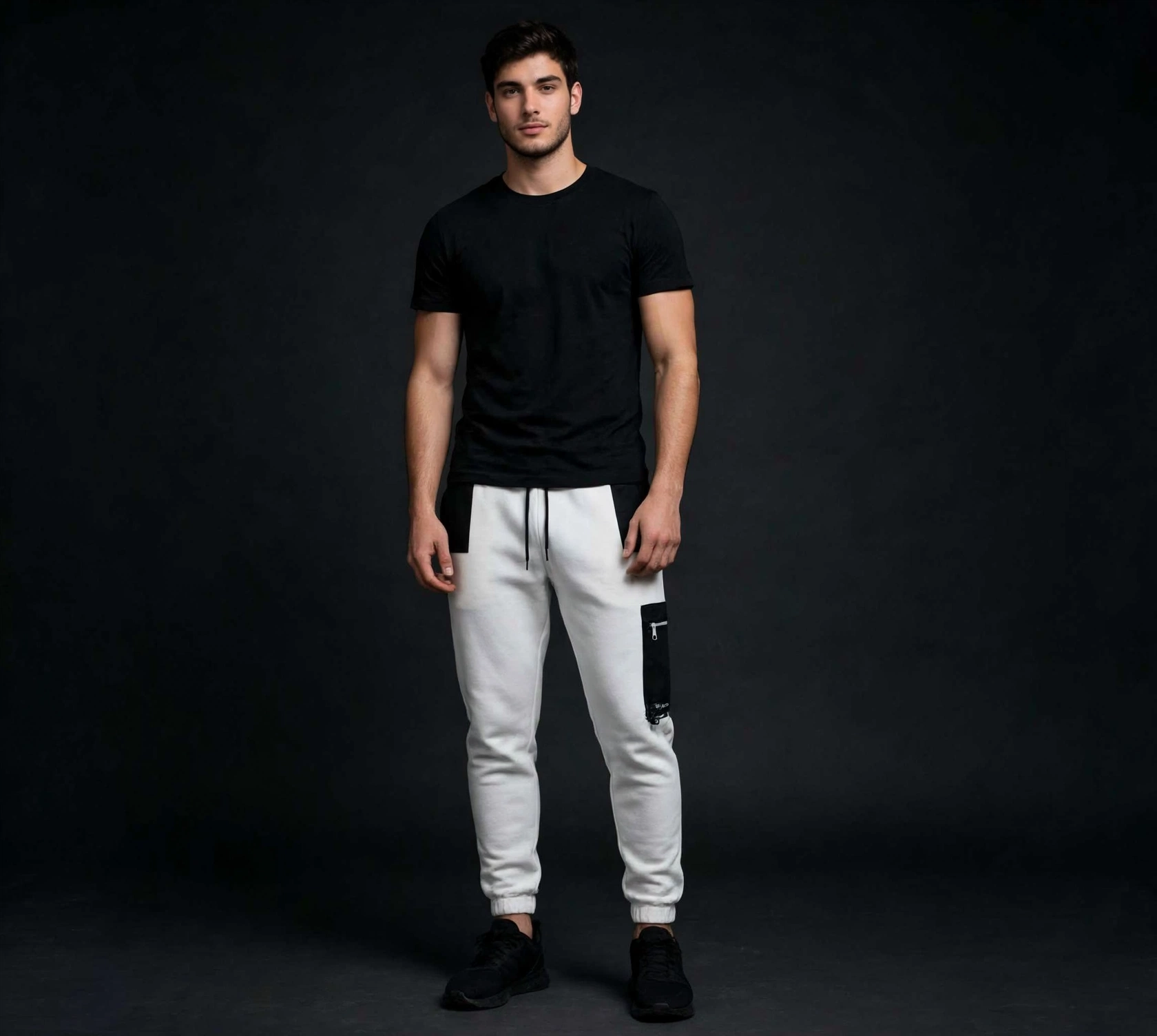 Men's Sweatpant — Light Grey Pocket — MAAS Apparels Global catalog